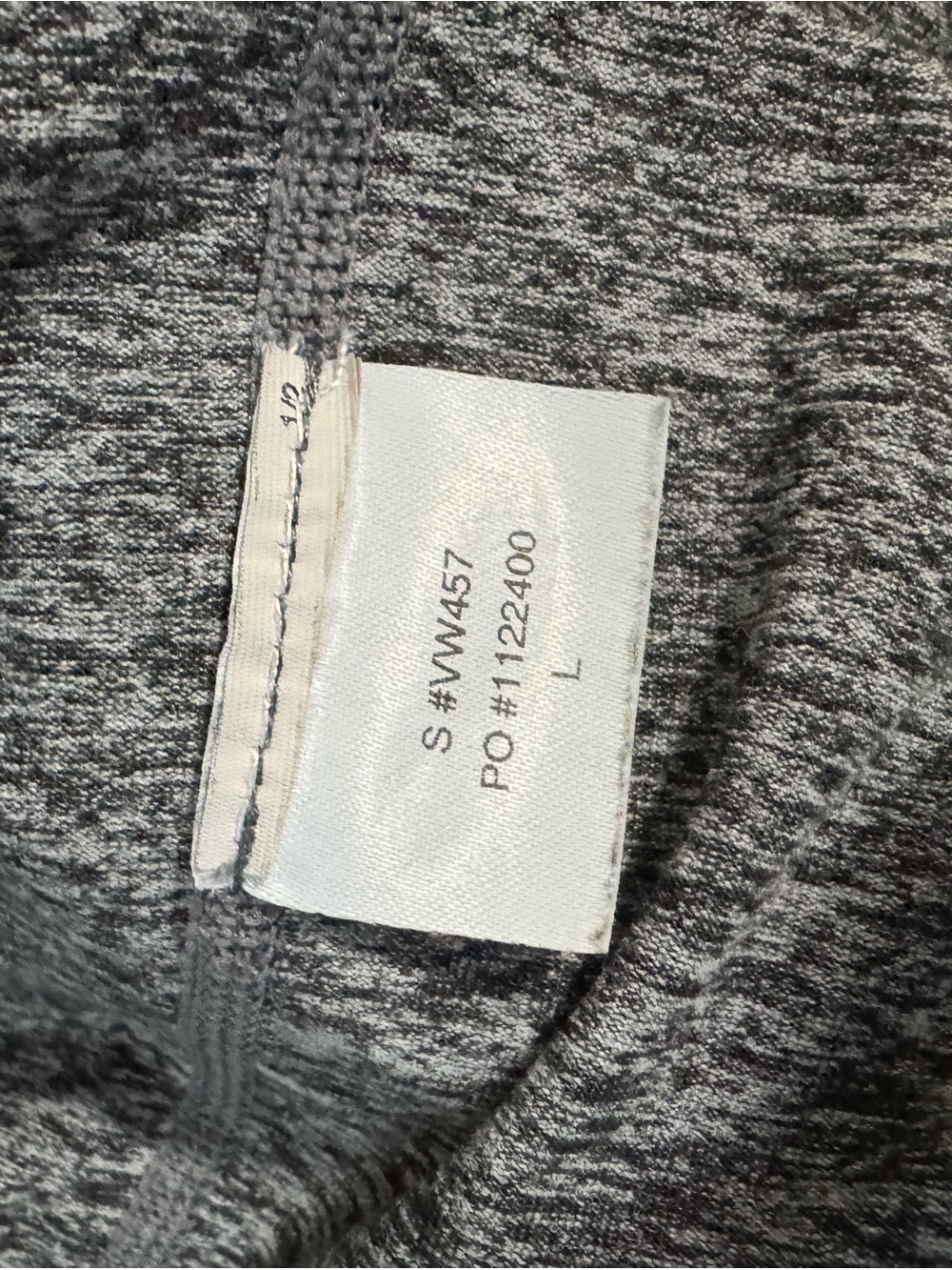 Vuori Women’s Heather Gray Jogger Pants - Picture 3 of 3